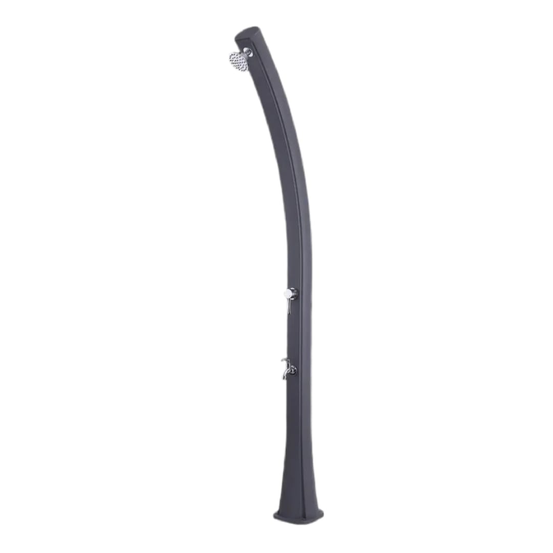 DUCHA SOLAR TIPO COLUMNA-GRIS