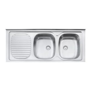 PILETA DOBLE DERECHA 120×50 TRAMONTINA