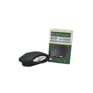 APLIQUE CALIDO 5008B 2×3W NEGRO
