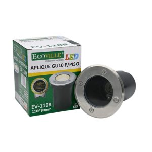 APLIQE EMBUTIDO GU10 PARA PISO ECOVILLE 3864-5