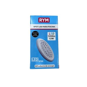 SPOT LED PARA PISCINA 12W CALIDO OVAL RYM
