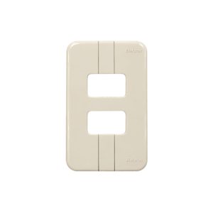 PLACA 2 MODULOS CON SEPARADOR ELEKTRON